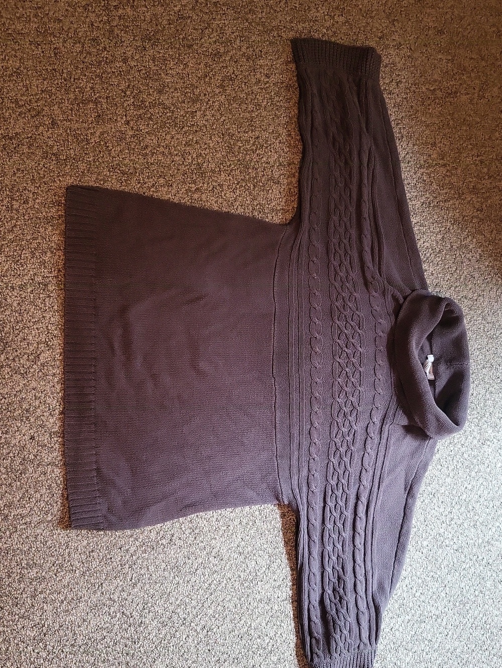 Womens Style &Co. Cable Knit Sweater